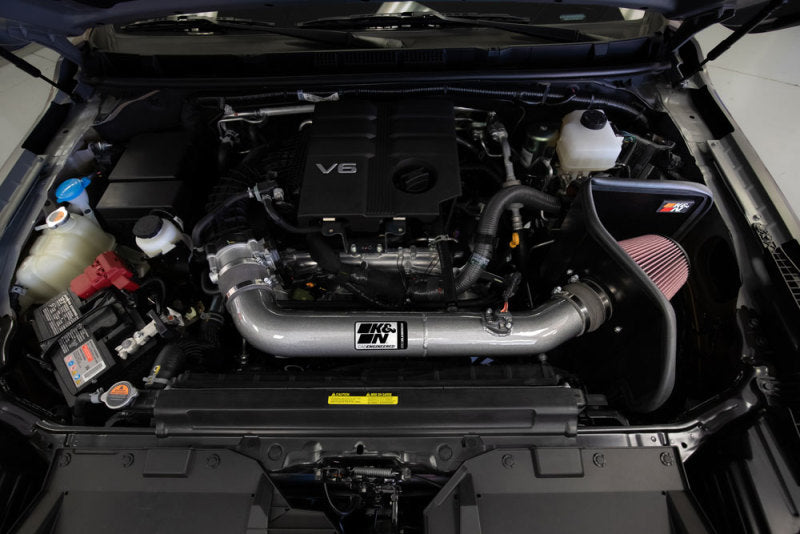 K&N Engineering 77-6018KC K&N 2022 Nissan Frontier V6 3.8LPerformance Air Intake System