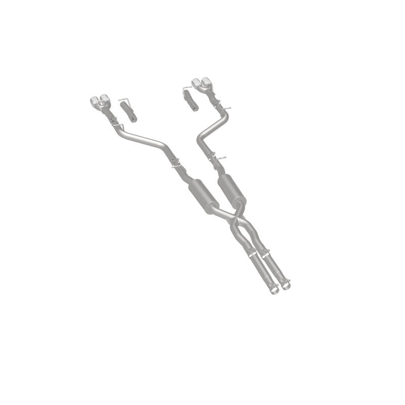 Magnaflow 19217 MagnaFlow Cat-Back, SS, 2.5in, Quad Split Rear 3.5in Tip 2015 Dodge Challenger 3.6L V6