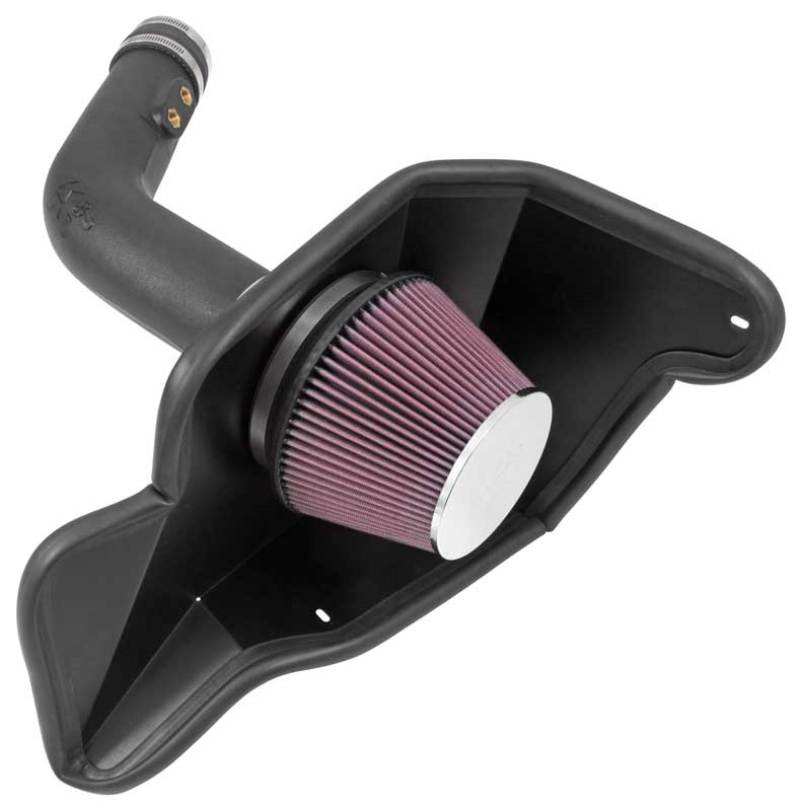 K&N Engineering 57-2594 K&N 15-17 Ford Mustang 3.7L V6 F/I Performance Intake Kit