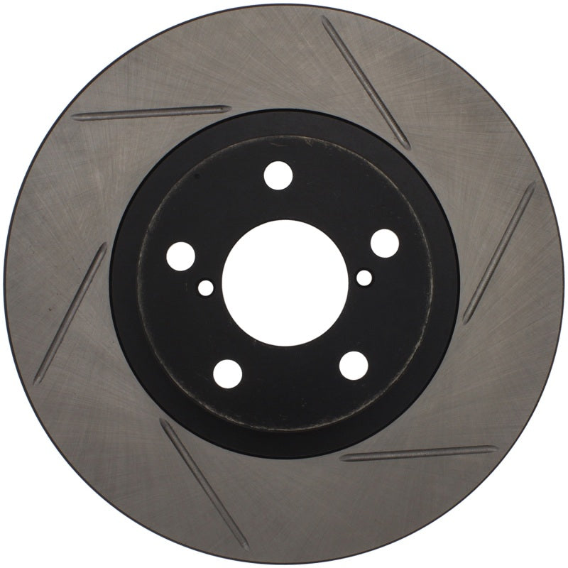 Stoptech 126.47012SL StopTech Power Slot 00-05 Legacy / 7/98-08 Impreza Front Left SportStop Slotted Rotor