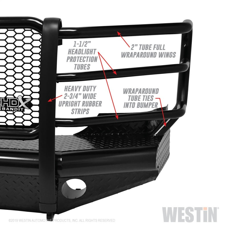 Westin 58-31115 /HDX Bandit 11-16 Ford F-250 / F-350 Front Bumper - Black
