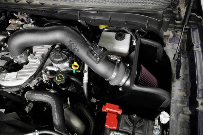 K&N Engineering 63-6017 K&N 16-17 Nissan Titan XD V8-5.0L DSL 63 Series AirCharger Performance Intake