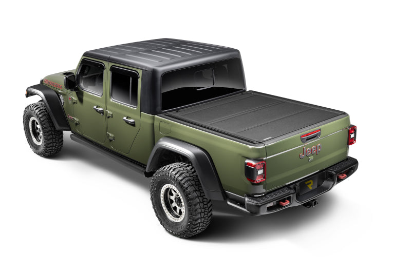 Go Rhino 20451687PC RealTruck 20-24 Jeep Gladiator CC 4dr VoltStep Electric Running Board Kit (Cut/Drill Req.) - Tex Blk