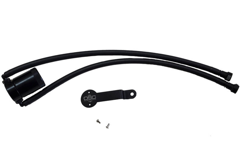 J&L 3085D-B 14-18 Chevy/GM Truck/SUV 5.3L V8 Driver Side Oil Separator 3.0 - Black Anodized