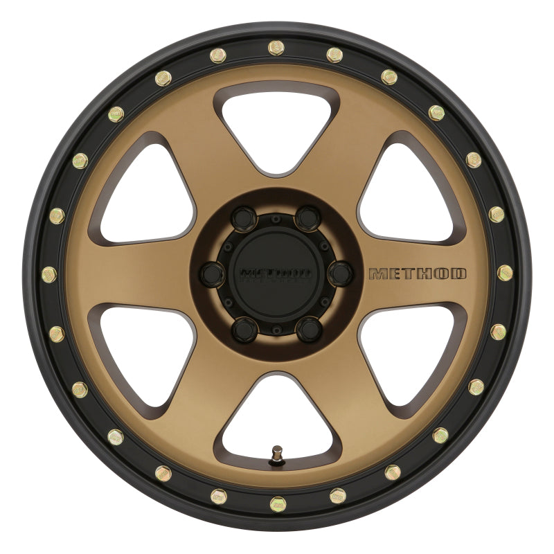 Method Wheels MR31078560935 Method MR310 Con6 17x8.5 +35mm Offset 6x5.5 106.25mm CB Method Bronze/Black Street Loc Wheel