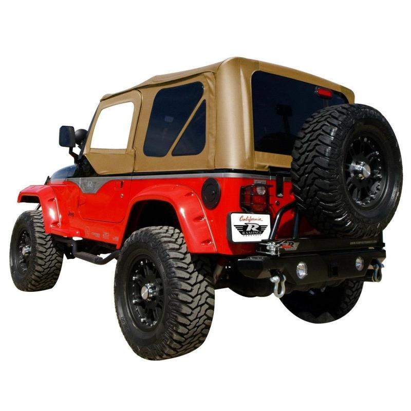 Rampage 912917 1997-2006 Jeep Wrangler(TJ) OEM Replacement Top - Spice Denim