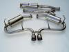 Invidia HS03MCSGTT 03-04 Mini Cooper S 60mm (80mm tip) Titanium Tip Cat-back Exhaust *OVERSIZE SHIPPING*