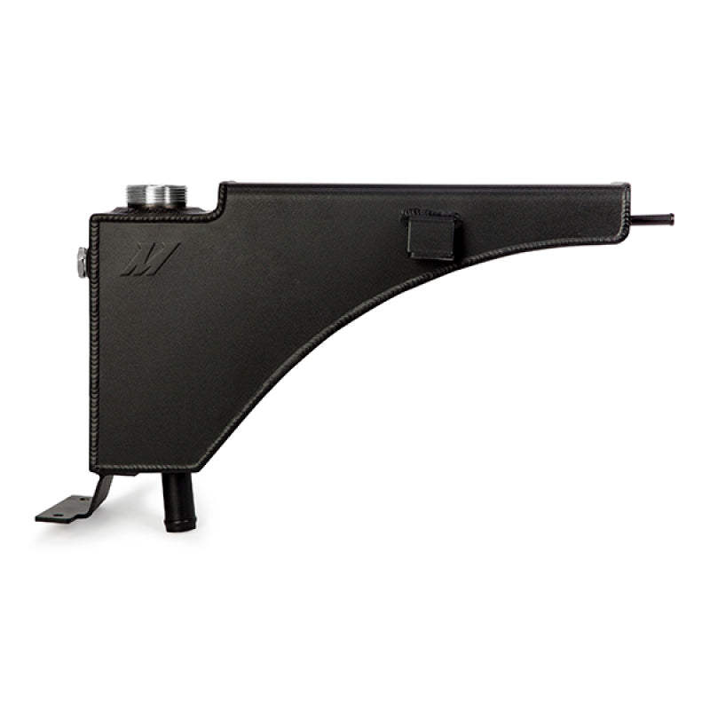 Mishimoto MMRT-F2D-99EMWBK 99-03 Ford 7.3L Powerstroke Aluminum Degas Tank - Micro-Wrinkle Black