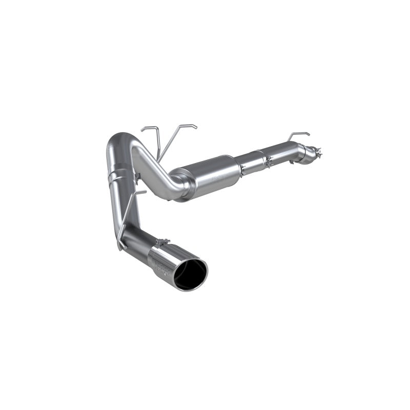 MBRP S5246AL 11-13 Ford F-250/350/450 6.2L V8 Gas 4in Cat Back Single Side Alum Exhaust System