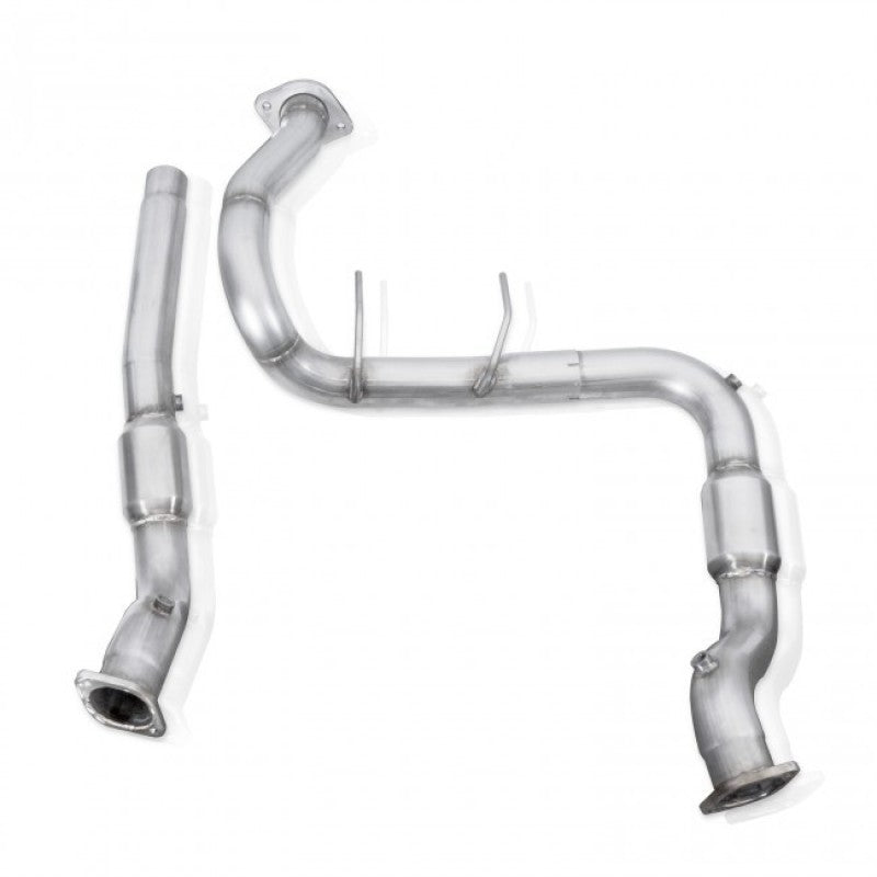 Stainless Works FTR17DPCAT 2017 F-150 Raptor 3.5L 3in Downpipe High-Flow Cats Factory Connection