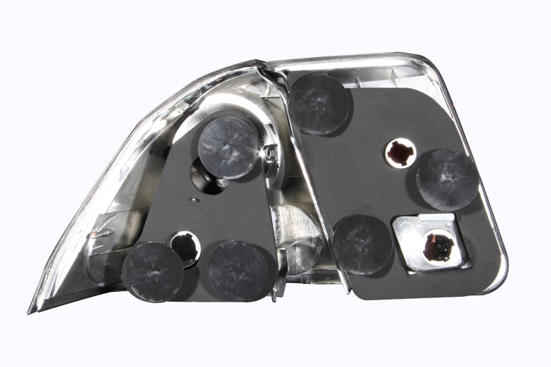 ANZO 221048 2001-2004 Honda Civic Taillights Black