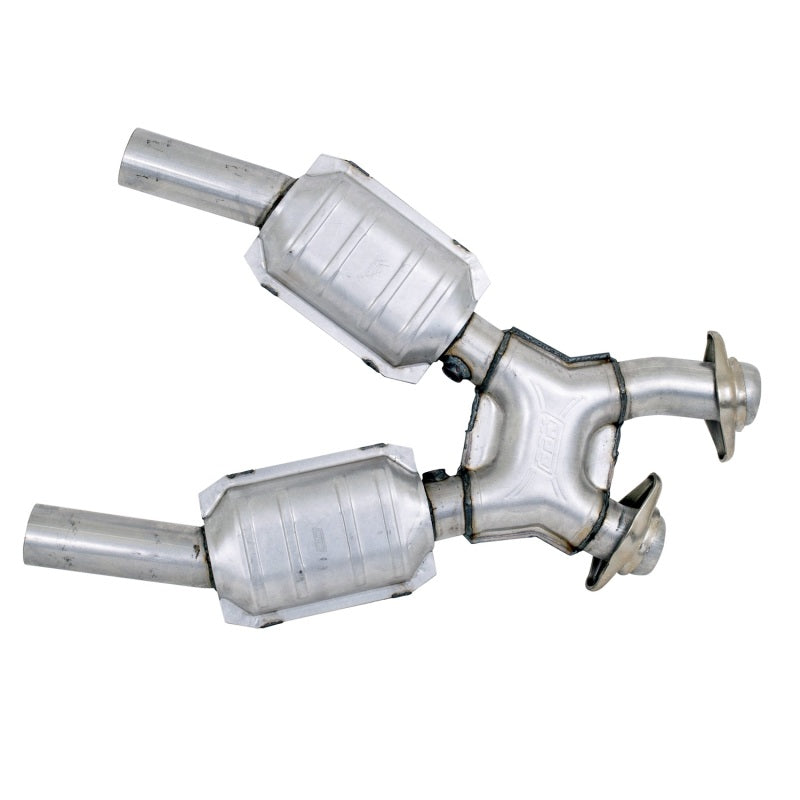 BBK 1670 99-04 Mustang 4.6 GT / Cobra High Flow X Pipe With Catalytic Converters - 2-1/2