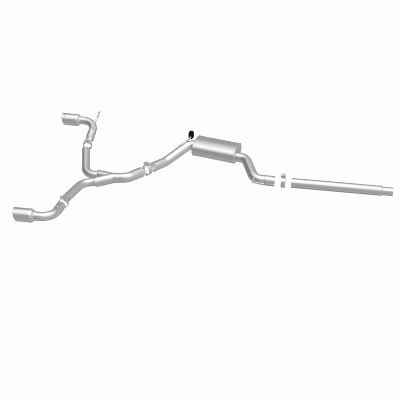Magnaflow 15357 MagnaFlow SYS C/B Dual Split Rear Exit 4in Polished Tips 2015 VW GTI 2.0L Turbo