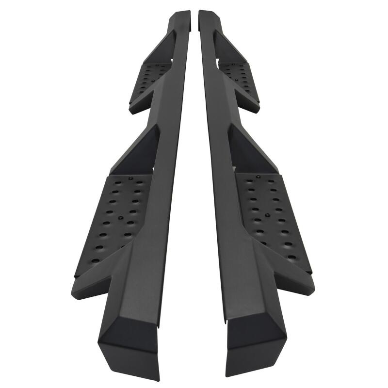 Westin 56-13725 /HDX 07-18 Chevy/GMC Silv/Sierra 15/25/3500 Crew Cab Drop Nerf Step Bars - Textured Black