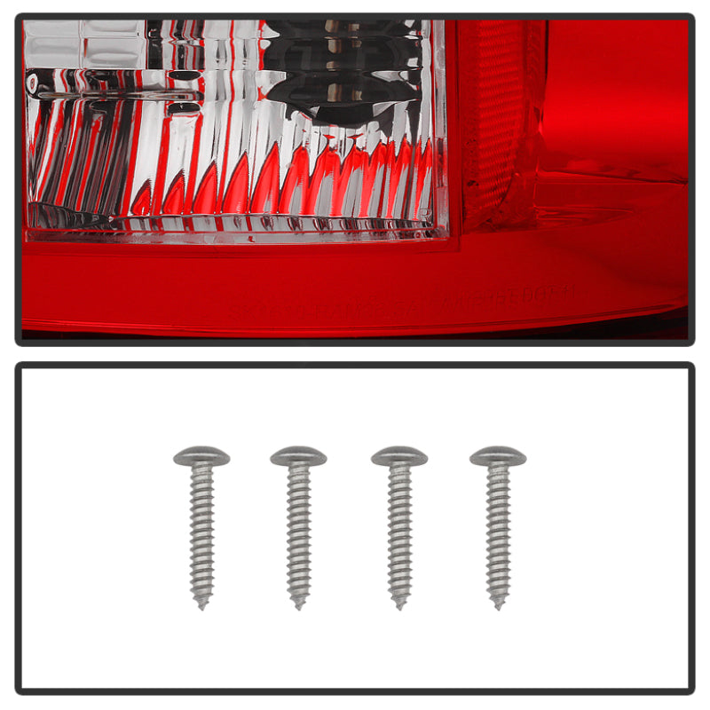 SPYDER 5002570 Spyder Dodge RAM 02-06 1500/RAM 2500/3500 03-06 LED Tail Light Red Clear ALT-YD-DRAM02-LED-RC