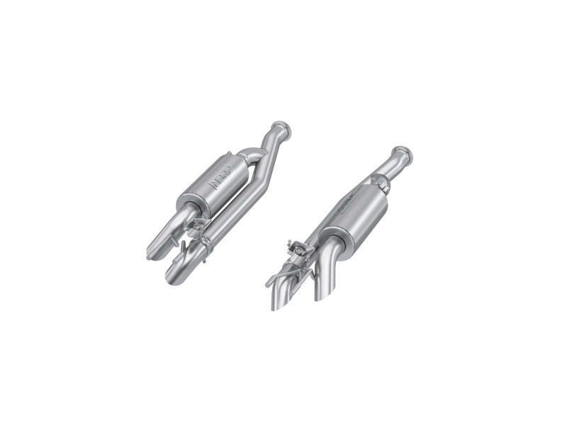 MBRP S5601304 19-23 Mercedes-Benz G63 4.0TT V8 T304 SS 2.5in Pre-Axle Cat-Back Exhaust Dual Split Quad Side