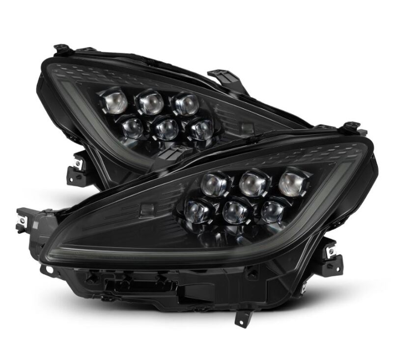 AlphaRex 880875 21-23 Toyota GR86 / Subaru BRZ NOVA-Series LED Projector Headlights - Alpha Black