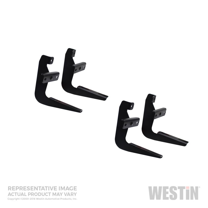 Westin 27-1535 2004-2012 Ford/Lincoln F-150 Reg Cab (excl. Heritage) Running Board Mount Kit - Black
