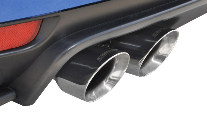 CORSA Performance 14862 Corsa 2008-2014 Subaru Impreza Hatchback STI 2.5L Turbo Manual Polished Sport Cat-Back Exhaust