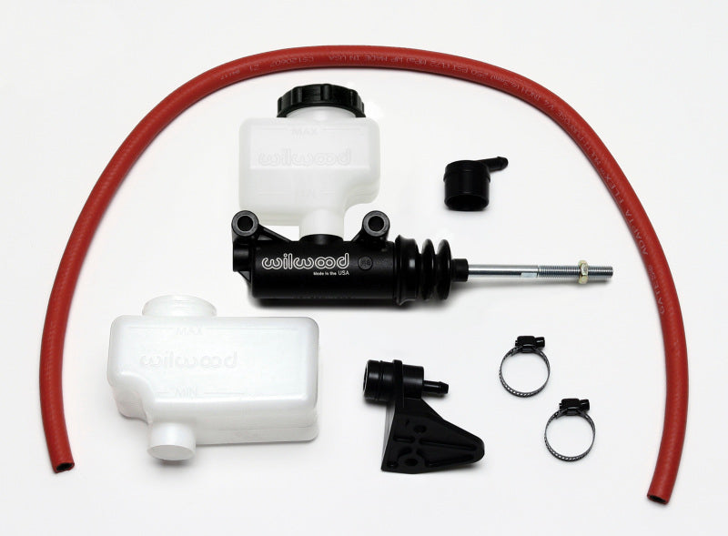Wilwood 260-12386 Short Remote Side Mount M/C Kit 13/16in Bore
