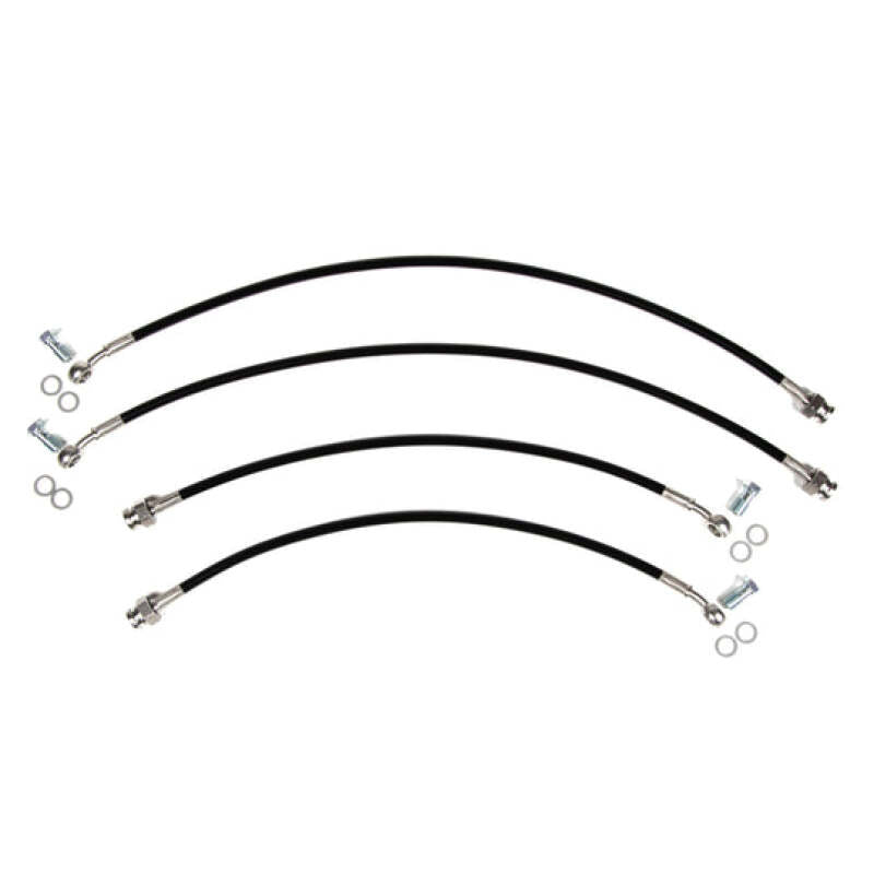 Chase Bays CB-CC-FW 97-13 Chevrolet Corvette C5/C6 Caliper Brake Lines - Front & Rear Lines