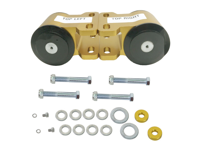Whiteline KCA428 08+ Ford Focus / 04-09 Mazda 3 Front Anti-Lift/Caster - C/A Lower Inner Rear Bushing