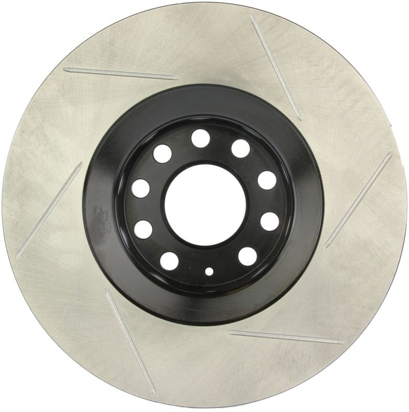 Stoptech 126.33096SR StopTech Power Slot 01-06 Audi Allroad / 05-09 A4 / 6/99-04 A6 / 99-02 S4 Right Front Slotted Rotor