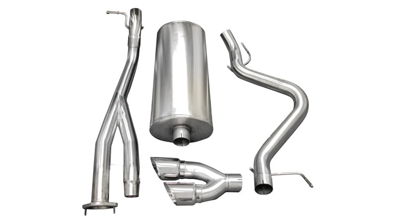 CORSA Performance 14279 Corsa 2003-2007 Chevrolet Silverado Short Bed SS 6.0L V8 Polished Sport Cat-Back Exhaust