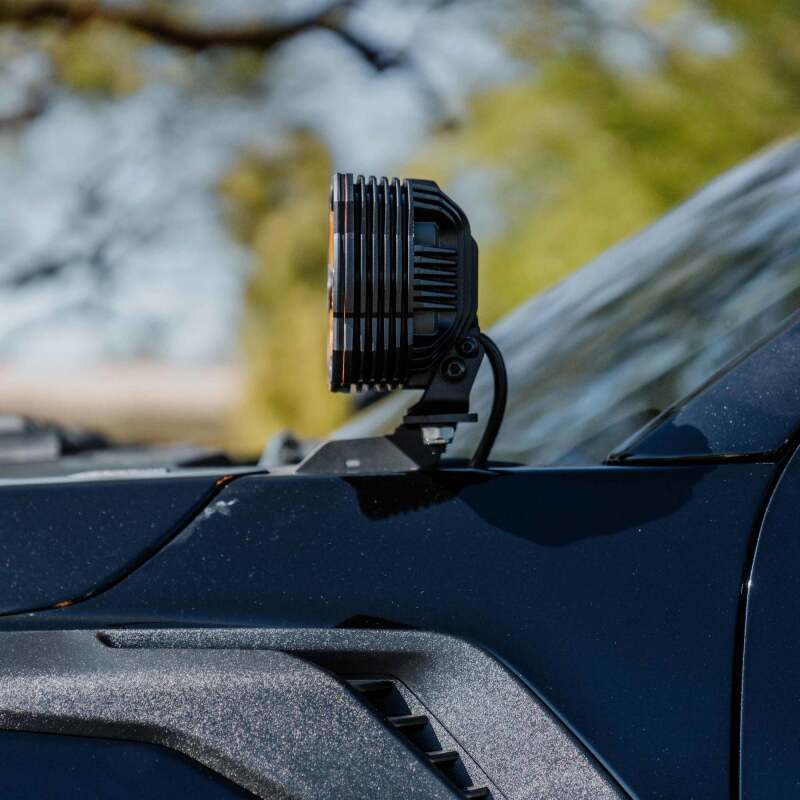 KC HiLiTES 7337 2021+ Ford F150/Raptor/Lightning Gen 3 Pillar / Ditch Bracket Set
