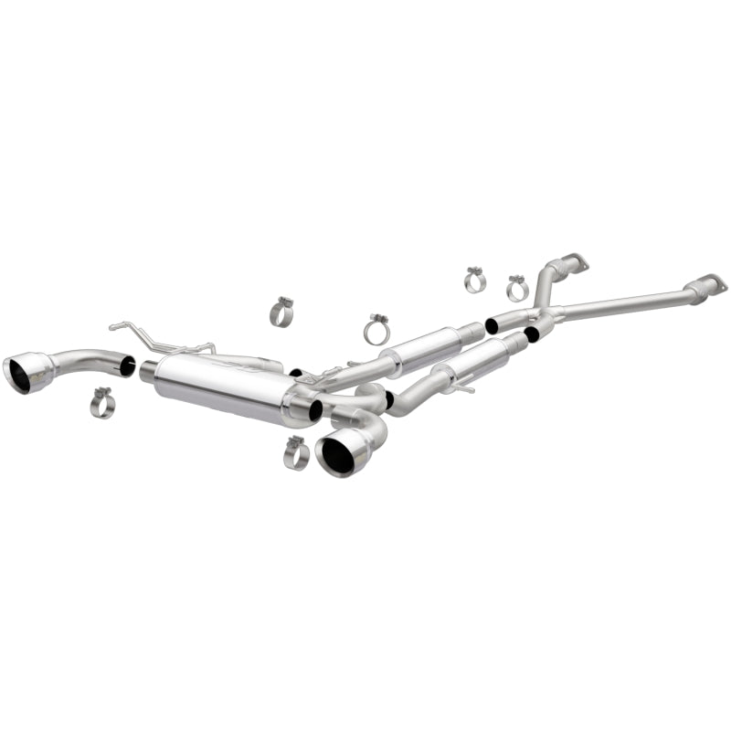 Magnaflow 19135 MagnaFlow Cat-Back 09-17 Nissan 370Z V6 3.7L Street Series SS 2.25in Dual Split Rear Exit Exhaust