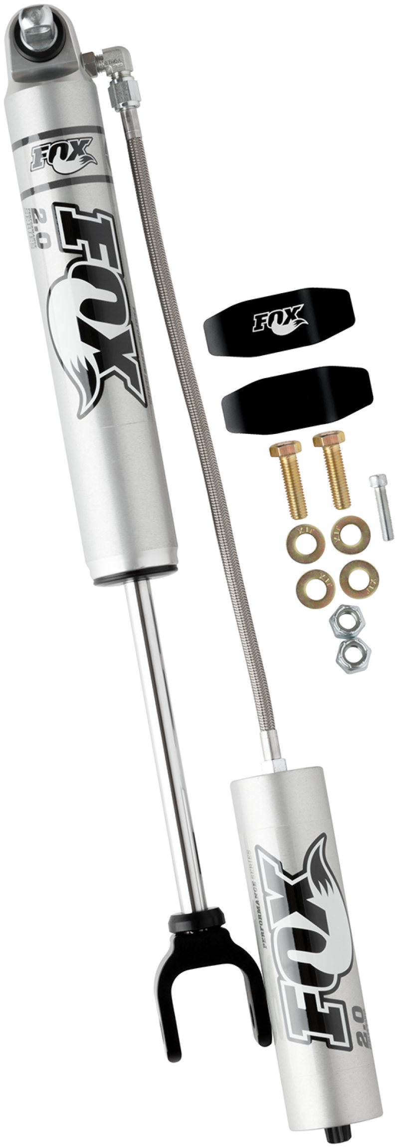 FOX 980-24-966 Fox 11+ Chevy HD 2.0 Performance Series 7.9in. Smooth Body Remote Res. Front Shock / 4-6in. Lift