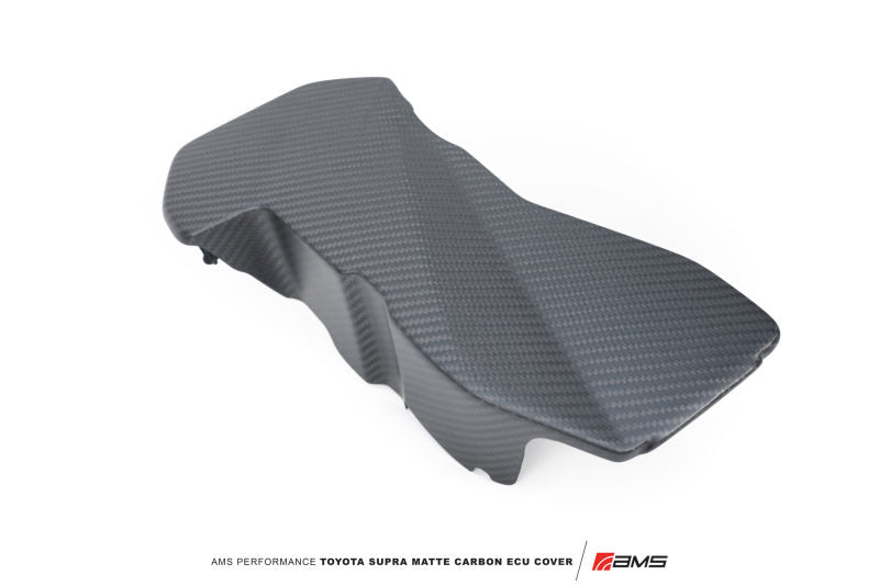 AMS AMS.38.06.0003-1 Performance 2020+ Toyota GR Supra Carbon Fiber ECU Cover - Matte Carbon