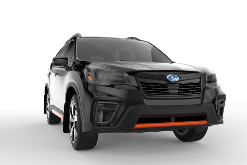 Rally Armor MF52-UR-BLK/RD 19-21 Subaru Forester Black UR Mud Flap w/ Red Logo