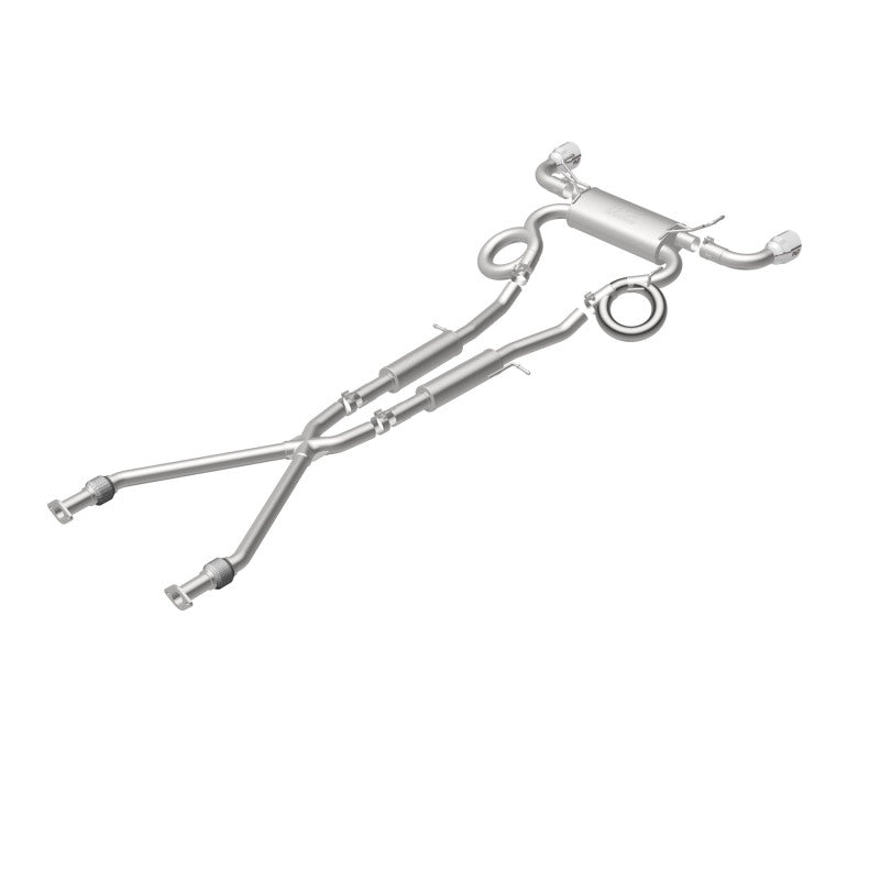 Magnaflow 19135 MagnaFlow Cat-Back 09-17 Nissan 370Z V6 3.7L Street Series SS 2.25in Dual Split Rear Exit Exhaust