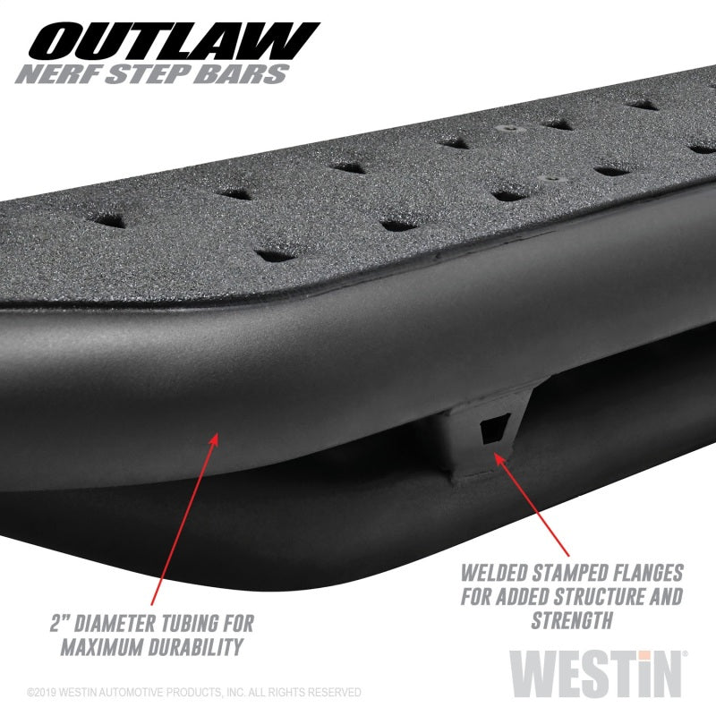 Westin 58-54085 2019 Dodge RAM Crew Cab ( Excludes 1500 Classic) Outlaw Nerf Step Bars