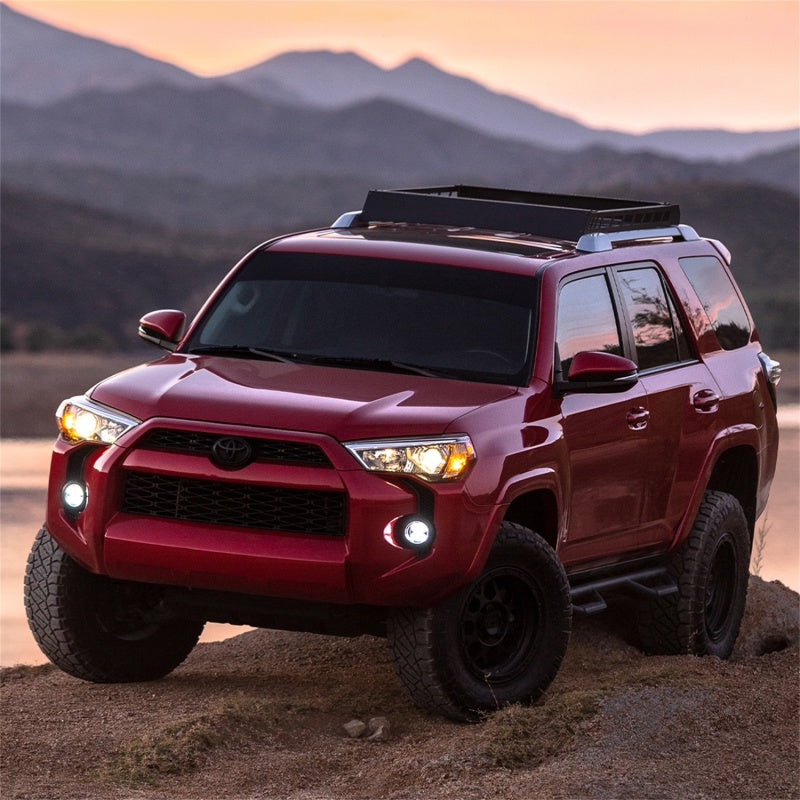Rigid Industries 37101 360-Series 4in LED SAE J583 Fog Light - 2014+ Toyota 4Runner/Tundra - Yellow (Pair)