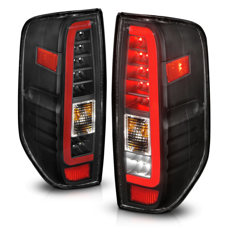 ANZO 311443 2005-2021 Nissan Frontier LED Taillights Black Housing/Clear Lens