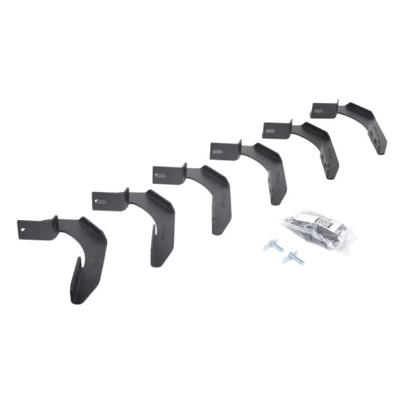 Go Rhino 6941266 04-14 Ford F-150 SCW & SC 4DR Mounting Brackets(V-Series V3/RB10 Slim/RB20 Slim) - Tex. Blk