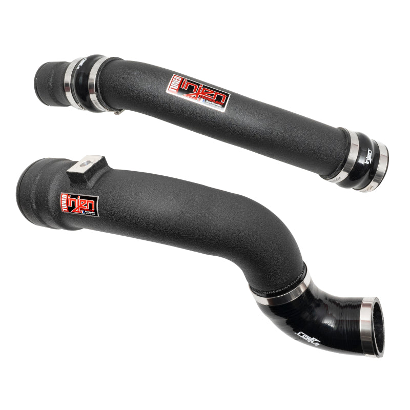 Injen SES9004ICPWB 17-22 Ford F250/F/350/F-450/F-550 V8-6.7L Turbo Diesel Wrinkle Black Intercooler Piping Kit