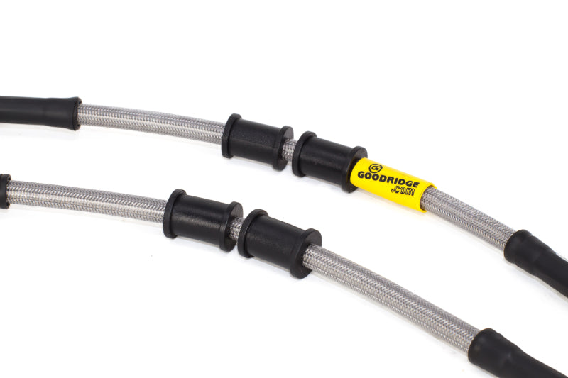 Goodridge 25013 16-17 Mazda Miata MX-5 (w/o Factory Brembo Calipers) SS Brake Lines