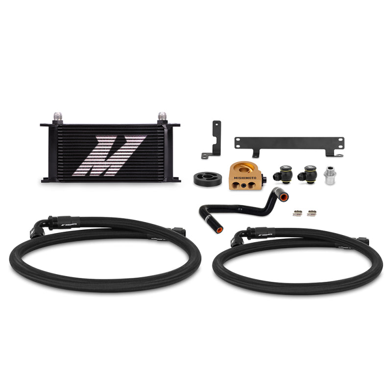 Mishimoto MMOC-WRX-22TBK 2022+ Subaru WRX Thermostatic Oil Cooler Kit - Black