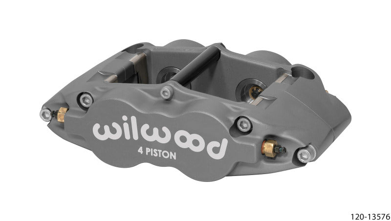 Wilwood 120-13576 Caliper-Forged Superlite 4R-ST-L/H - Anodized 1.25/1.25in Pistons 1.25in Disc
