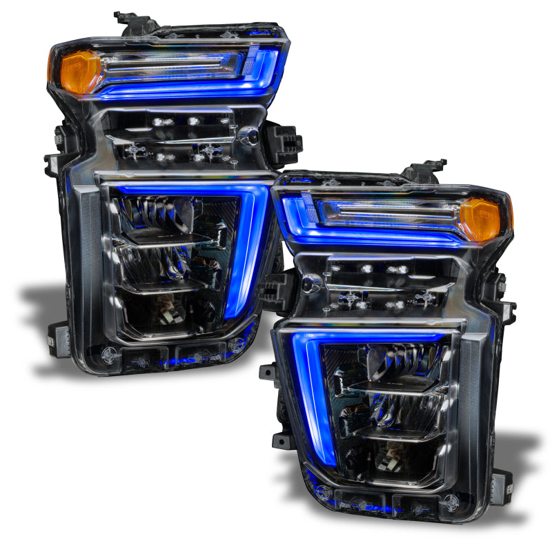 ORACLE Lighting 1452-330 Oracle 20-21 Chevy Silverado HD 2500/3500 RGB+W Headlight DRL Upgrade Kit - ColorSHIFT SEE WARRANTY