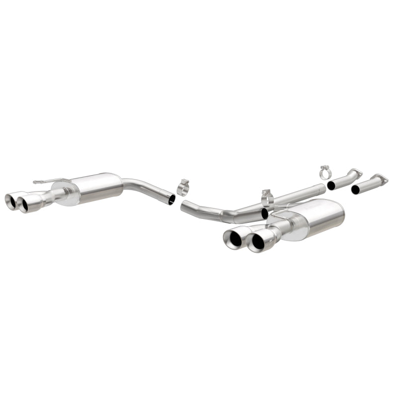 Magnaflow 19237 MagnaFlow Cat-Back 11-15 Kia Optima 2.0L/2.4L Sport SS 2.25in Quad Split Rear 4.5in Tips