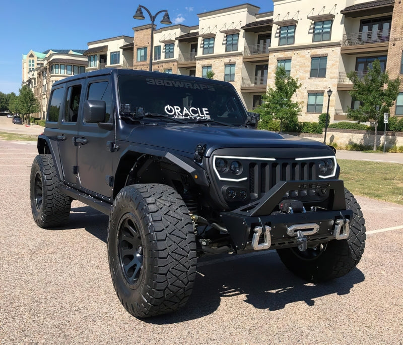 ORACLE Lighting 5837-PRO Oracle VECTOR Series Full LED Grille - Jeep Wrangler JL/JT - NA SEE WARRANTY