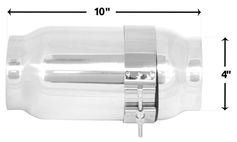 Spectre 9832 Inline Air Box 5in. w/Filter