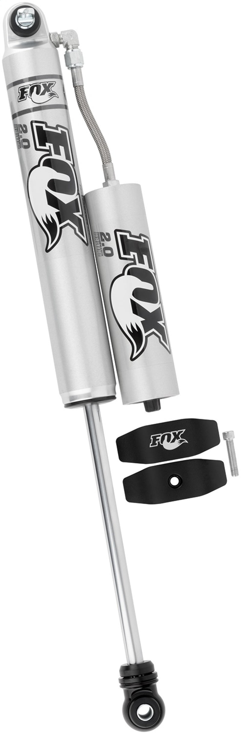 FOX 985-24-036 Fox 07+ Jeep JK 2.0 Performance Series 10.1in. Smooth Body Remote Res. Rear Shock / 2.5-4in. Lift