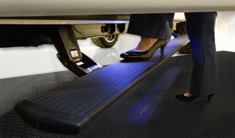AMP Research 76236-01A 2020 Ford F150 /250/350/450 PowerStep Running Boards Plug N Play - Black