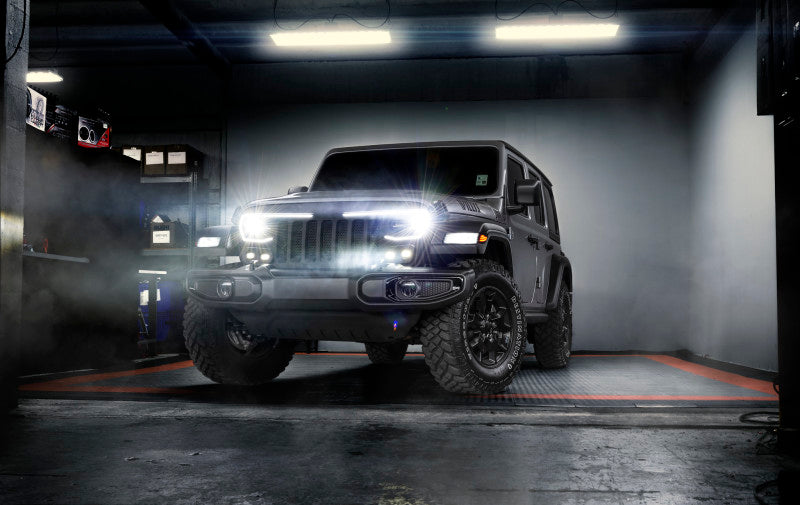 ORACLE Lighting 5837-PRO Oracle VECTOR Series Full LED Grille - Jeep Wrangler JL/JT - NA SEE WARRANTY