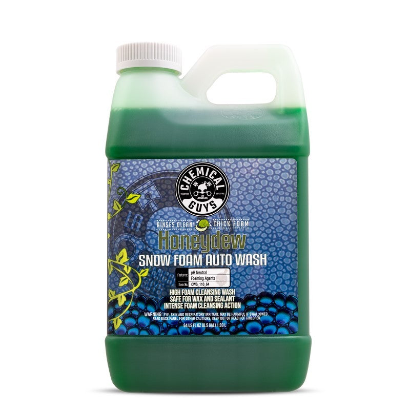 Chemical Guys CWS_110_64 Honeydew Snow Foam Auto Wash Cleansing Shampoo - 64oz